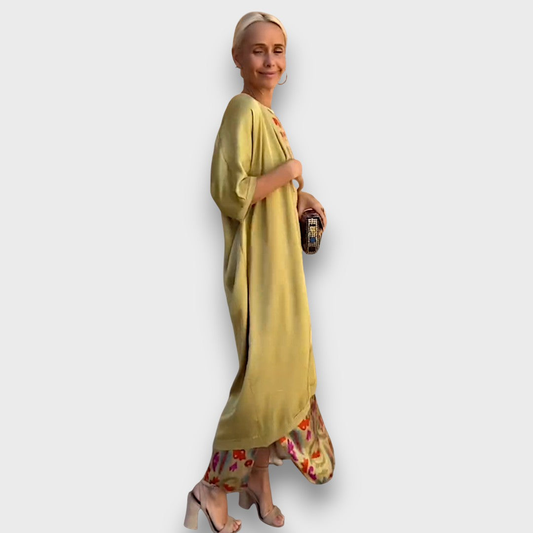 Alora™ | Maxikleid mit Strickjacke für den perfekten Look