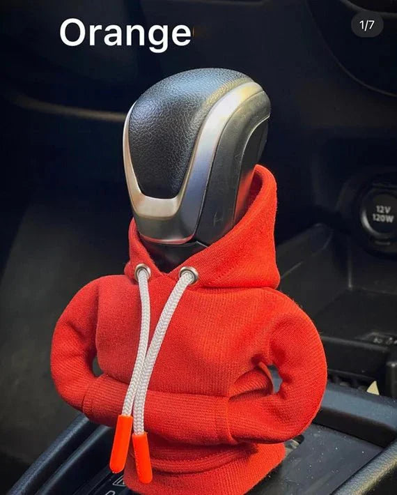 Poko™ | Hoodie Auto-Schalthebelabdeckung - Gear shifter cover - Orange