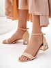 Annika | femininen Sandalen mit auffälligem Ballou-Absatz