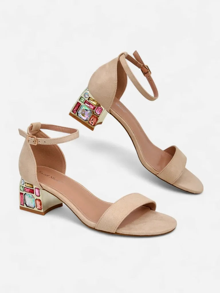Annika | femininen Sandalen mit auffälligem Ballou-Absatz