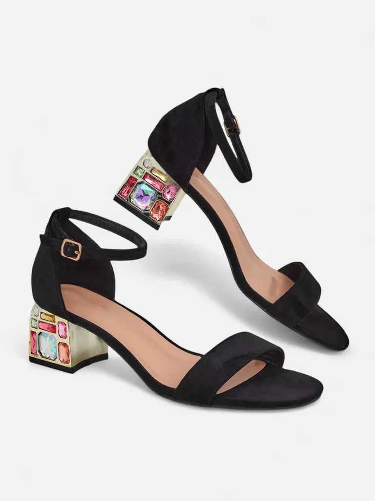 Annika | femininen Sandalen mit auffälligem Ballou-Absatz