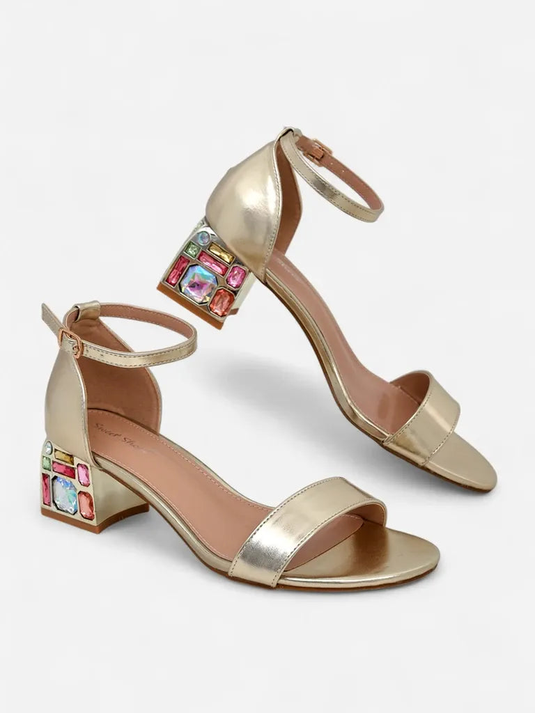 Annika | femininen Sandalen mit auffälligem Ballou-Absatz