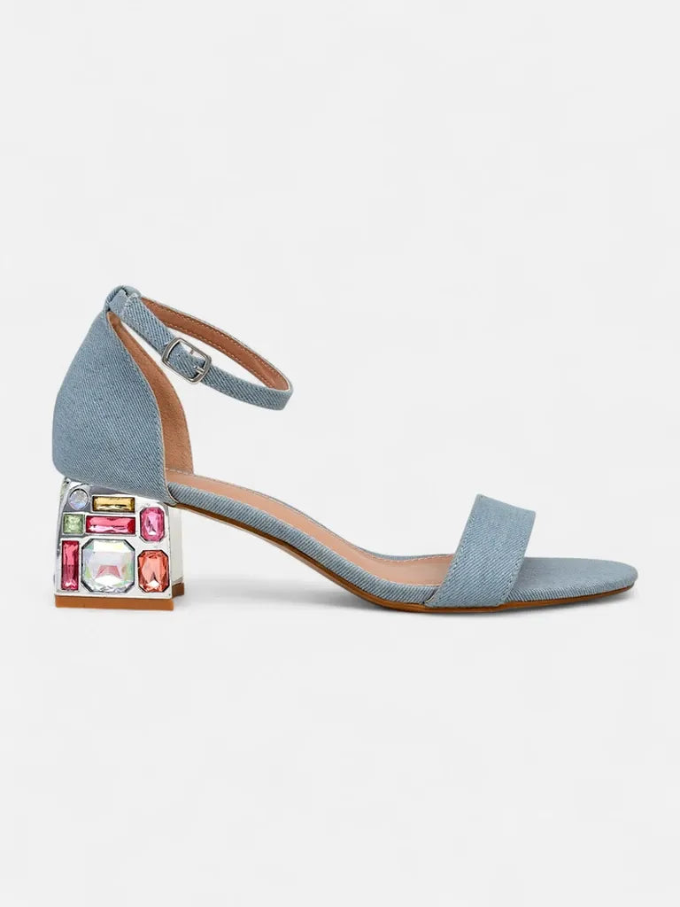 Annika | femininen Sandalen mit auffälligem Ballou-Absatz