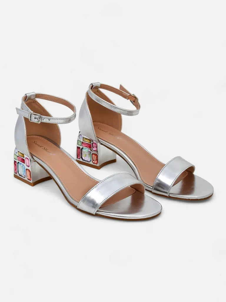 Annika | femininen Sandalen mit auffälligem Ballou-Absatz