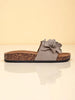 Henley | elegante Damen-Flip-Flops mit floralen Details