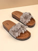Henley | elegante Damen-Flip-Flops mit floralen Details