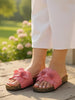 Henley | elegante Damen-Flip-Flops mit floralen Details