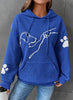Sara | Bequemer und Warmer Kapuzenpullover für Damen - Blau / S