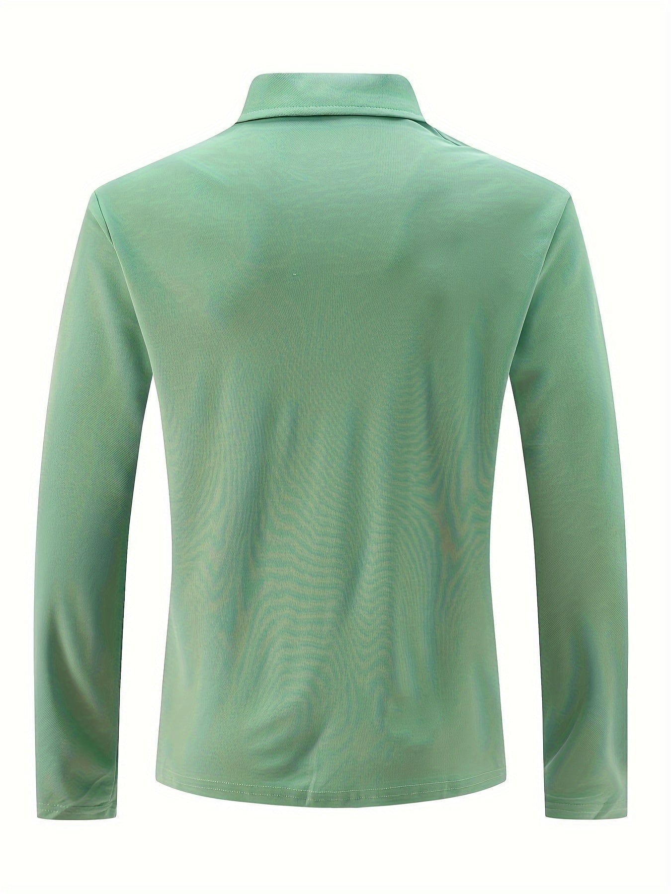 Raven | Langärmliges Poloshirt - Schwarz / S