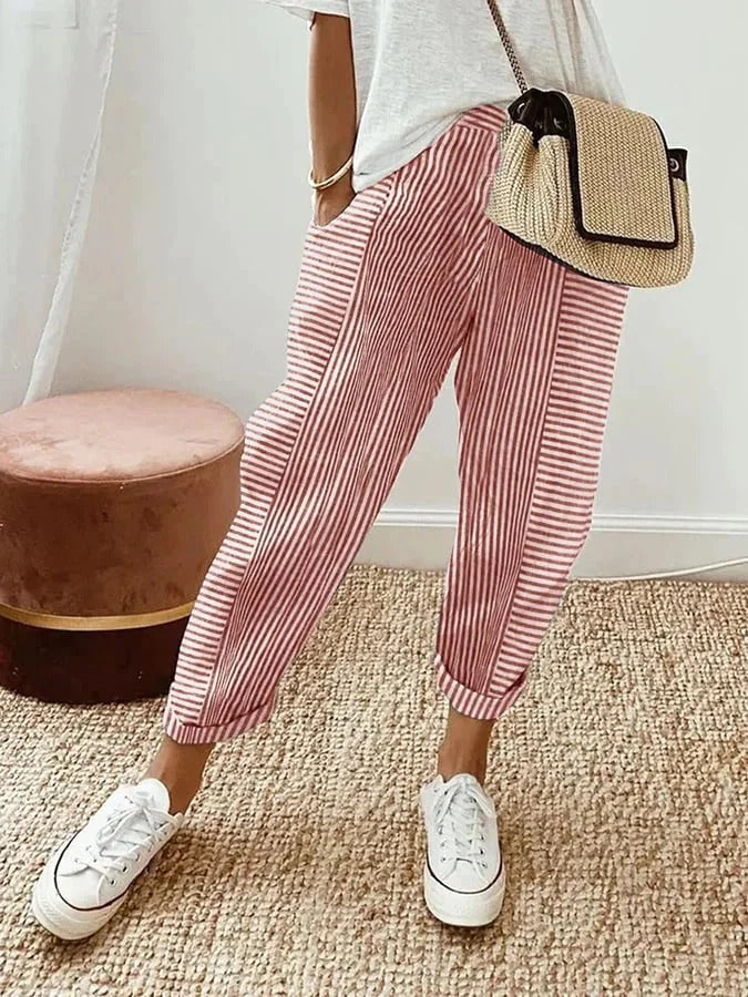 Millie | Bequeme gestreifte Hosen für Damen