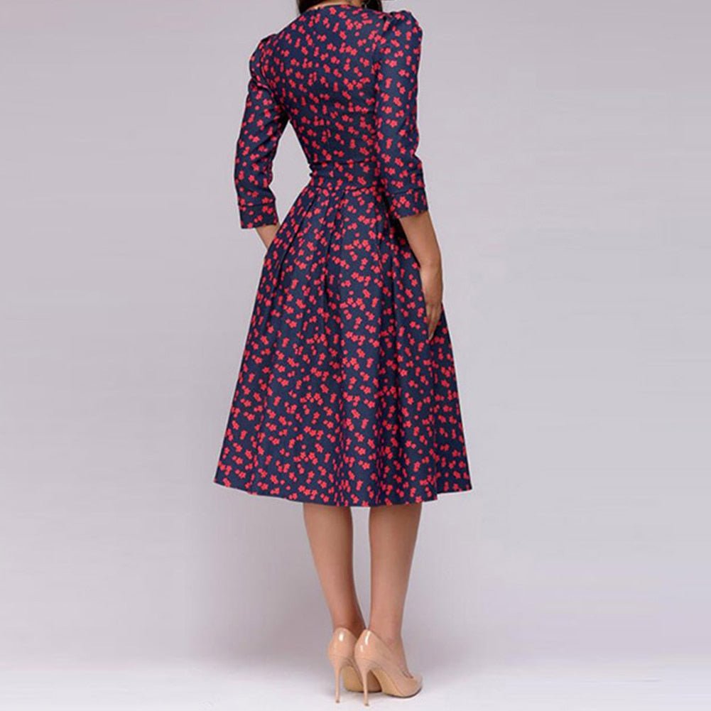 Eva | Modisches florales Kleid im Sommerlook
