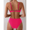 Zariah | Strahlendes goldenes Bikini-Set für Damen