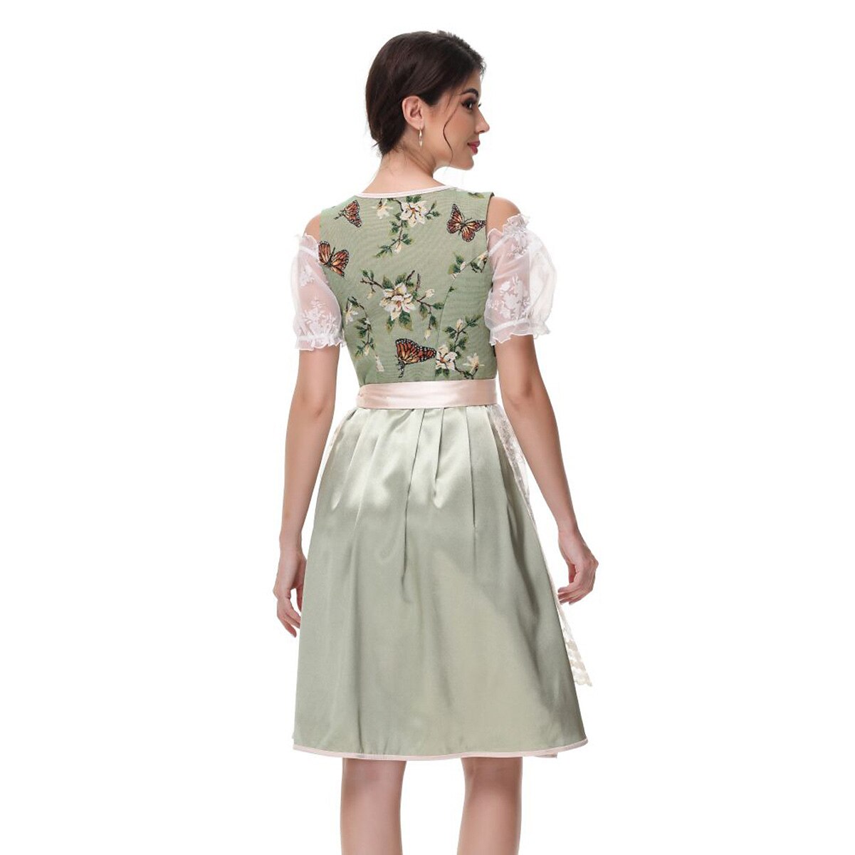 Traditionelles deutsches Damen-Dirndl Kostüm fürs Oktoberfest