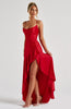 Isabella | Stilvolles Maxi-Kleid mit raffinierten Rüschen