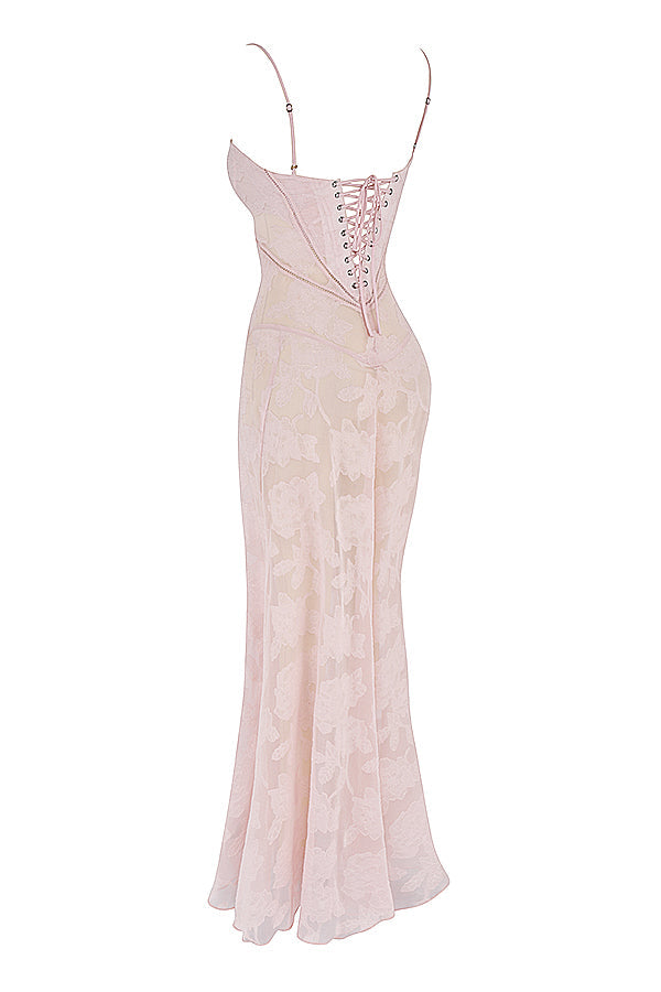 Sadie | Langes ärmelloses Kleid mit klassischem Design