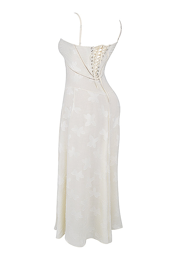 Sadie | Langes ärmelloses Kleid mit klassischem Design