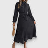 Khai | Feminines Plissee-Kleid mit edlem Schnitt
