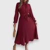 Khai | Feminines Plissee-Kleid mit edlem Schnitt