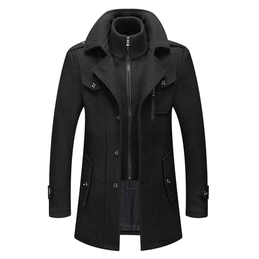 Tommy™ | Wintermantel - Schwarz / M