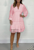 Ingra | Kleid mit Häkelbesatz