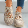 Viveca | Orthopädischer Schuh mit Blumenmuster
