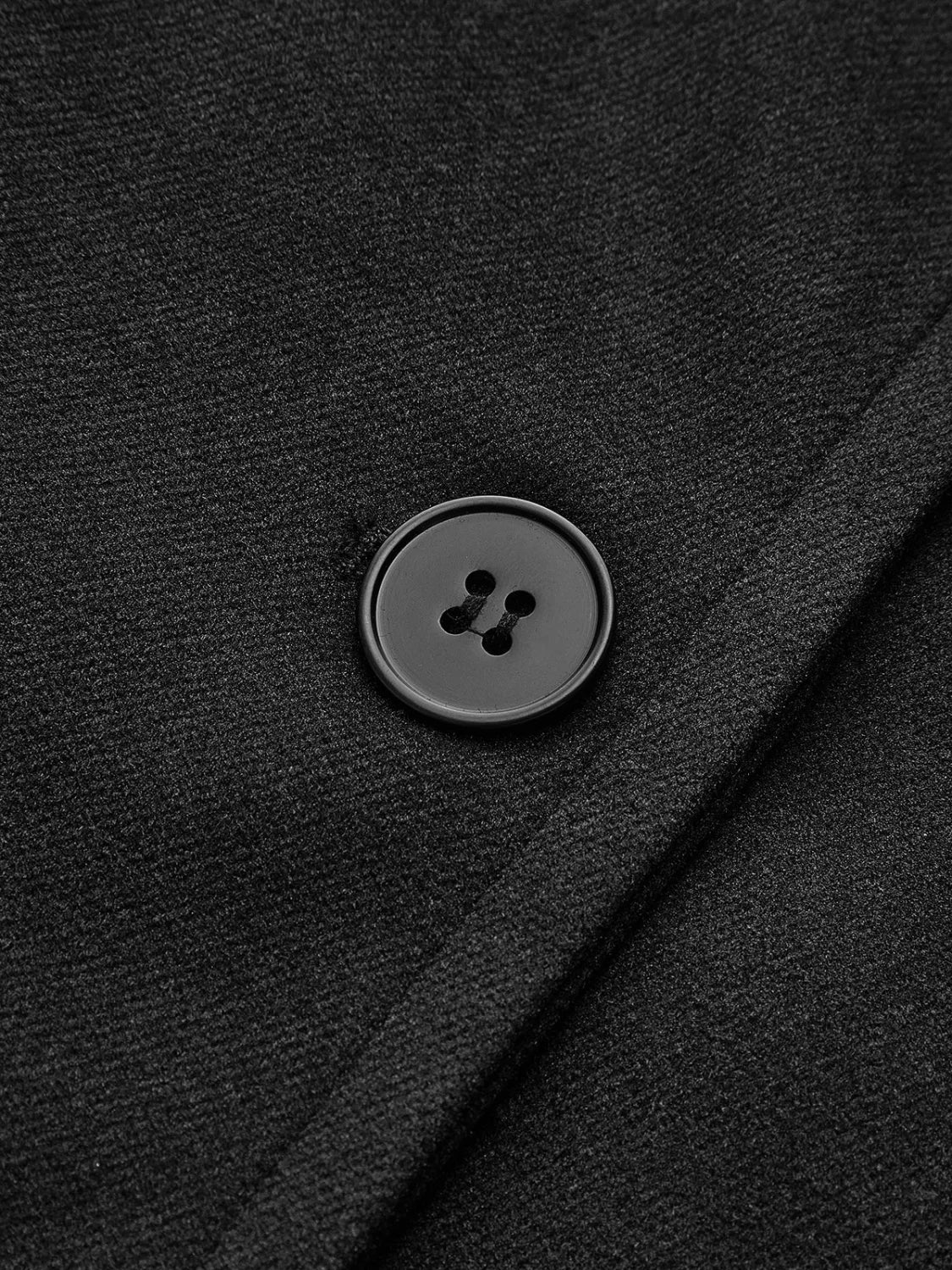 Celinna | Kurzer Übergröße-Mantel mit Struktur und Knöpfen