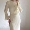 Adelheid | Zeitloses und schmeichelndes Kleid mit ausgestellten Ärmeln