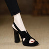 Caressa | Elegante Sandalen mit hohem Absatz und offenem Zehenbereich