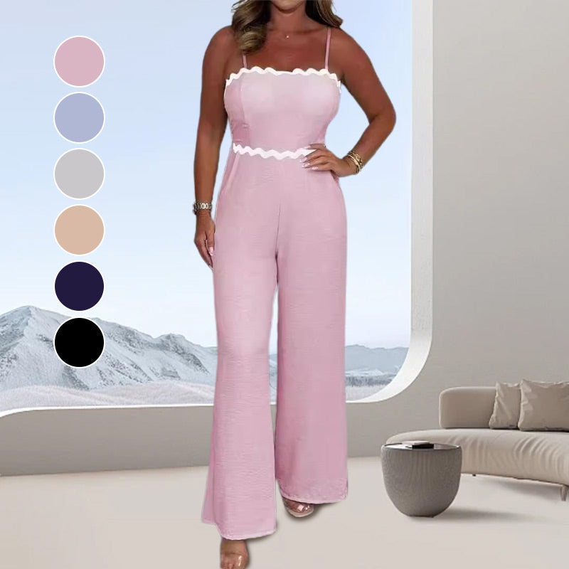 Winnie™ | Eleganter trägerloser Jumpsuit mit integriertem BH für Damen