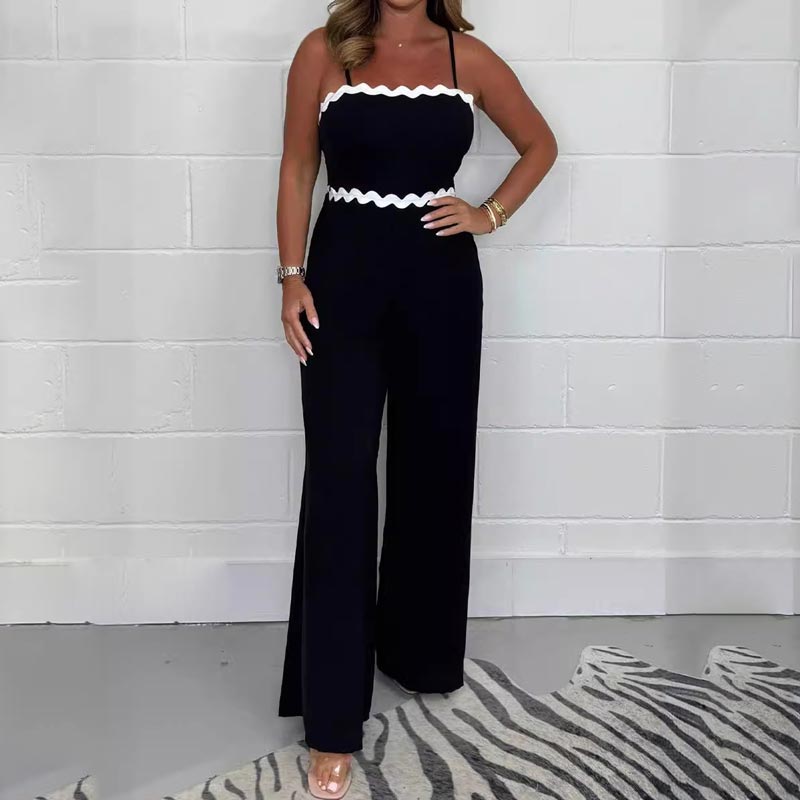 Winnie™ | Eleganter trägerloser Jumpsuit mit integriertem BH für Damen