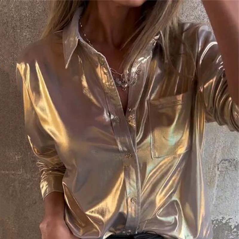 Daniella | Lederhemd für Damen, chic & bequem