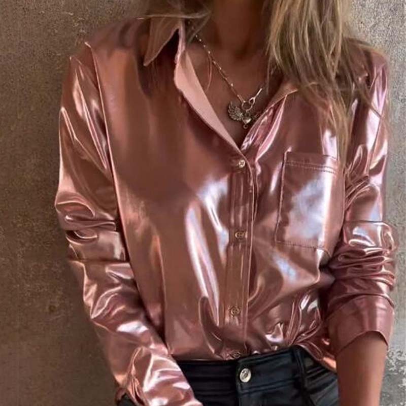Daniella | Lederhemd für Damen, chic & bequem