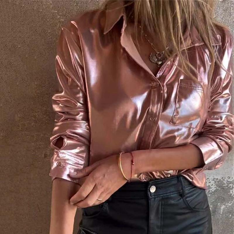 Daniella | Lederhemd für Damen, chic & bequem