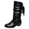 Denise | Stylische Schnürstiefel mit Blockabsatz
