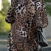 Cloe | Lässiges langärmeliges Kleid im stylischen Leopardenprint