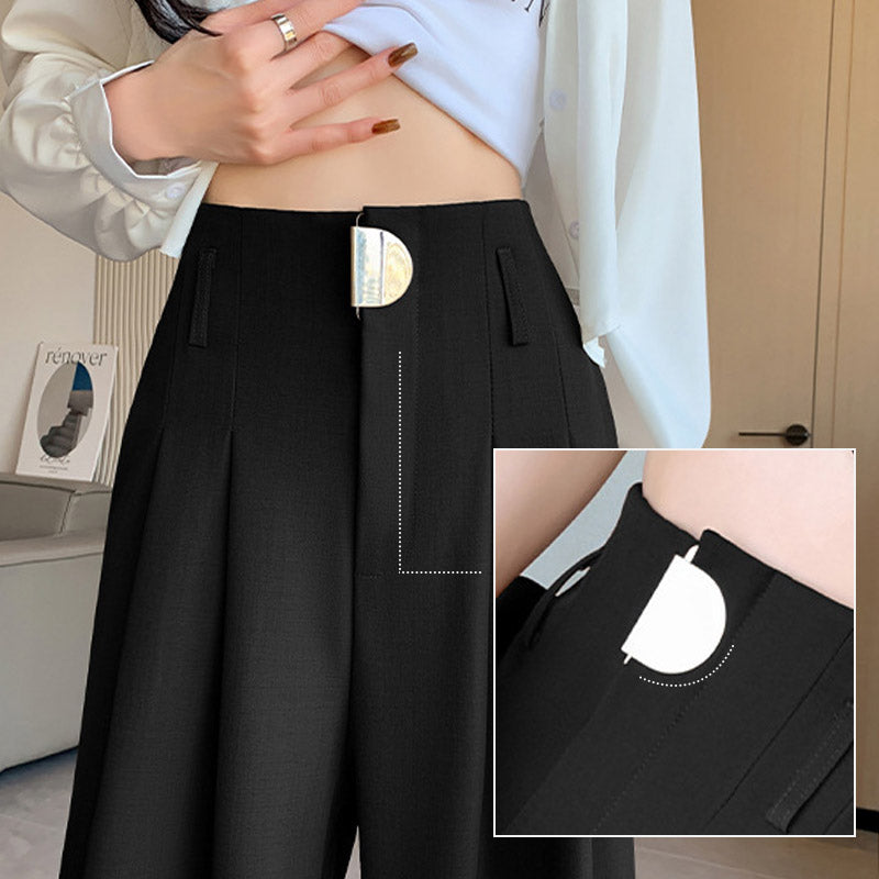 Becha | Elegante Anzughose mit hohem Bund und weitem Bein