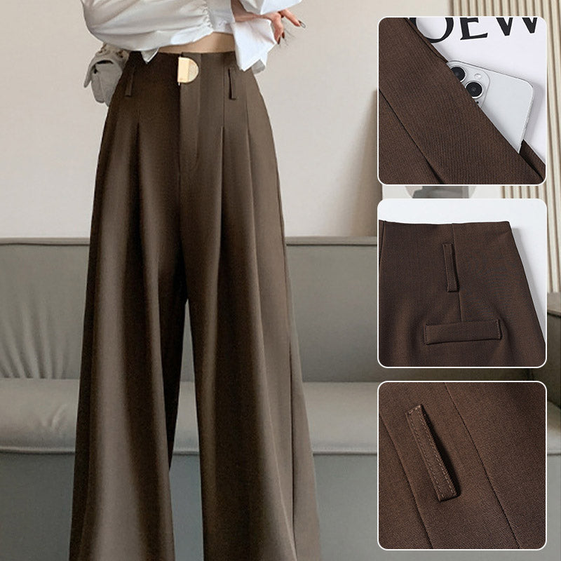 Becha | Elegante Anzughose mit hohem Bund und weitem Bein