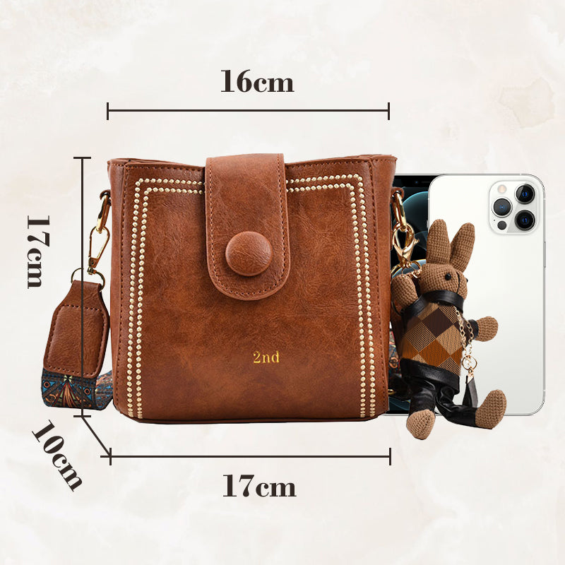 Angel™ | Vintage Tasche mit verstellbarem Schulterriemen