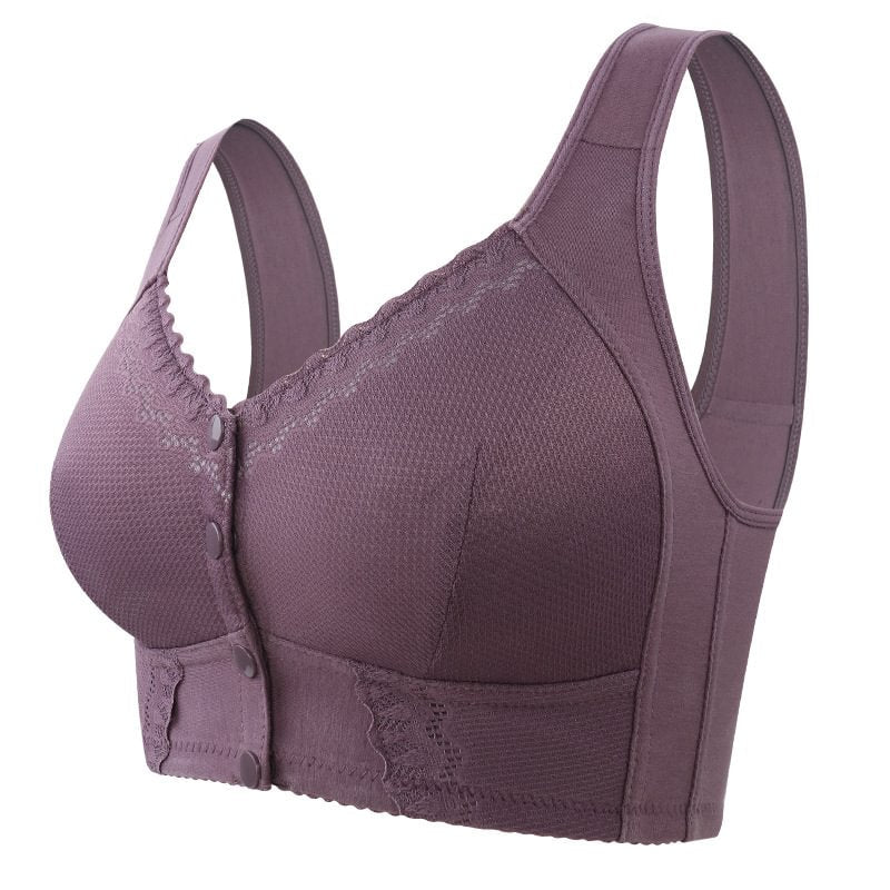 Amiyah™ | Atmungsaktiver Plus-Size Damen-BH mit Frontverschluss