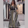 Demi | Abstraktes Vintage-Kleid