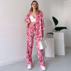 Evangeline | Stylisches Hemd- und Hosenset im Zebradruck