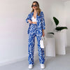 Evangeline | Stylisches Hemd- und Hosenset im Zebradruck