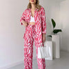 Evangeline | Stylisches Hemd- und Hosenset im Zebradruck