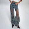 Inka | Vintage Strick-Patchwork Jeans