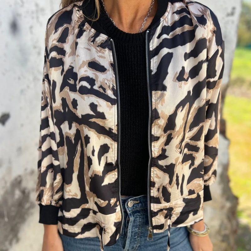 Madelynn™ | Damen-Bomberjacke mit praktischem Reißverschluss