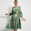Alma™ | Elegantes vergoldetes Kleid mit Farbverlauf