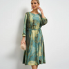 Alma™ | Elegantes vergoldetes Kleid mit Farbverlauf