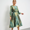 Alma™ | Elegantes vergoldetes Kleid mit Farbverlauf