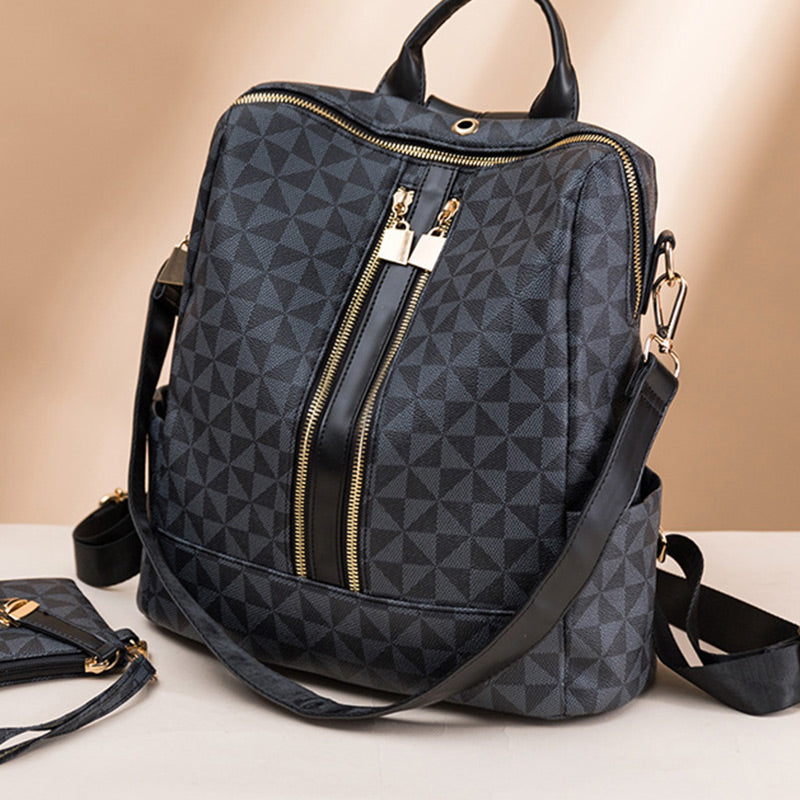 Audrey | Praktischer Rucksack und Handtasche mit viel Stauraum