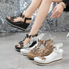 Lainey | Elegante Sandalen mit offener Spitze und Glitzerschmetterlingen